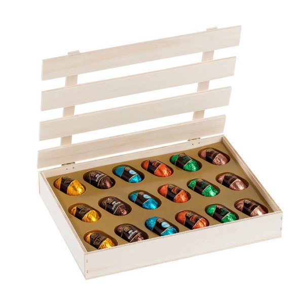Caissette en Bois Liqueurs pures